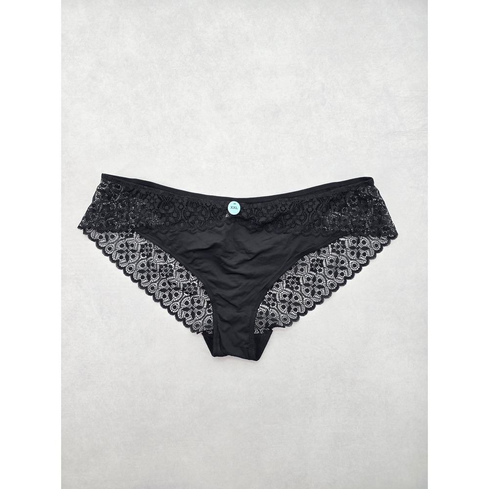 Lace Black Panty Lace Dainty Whimsy Sexy Goth Fairy Coquette Bridal Plus XXL